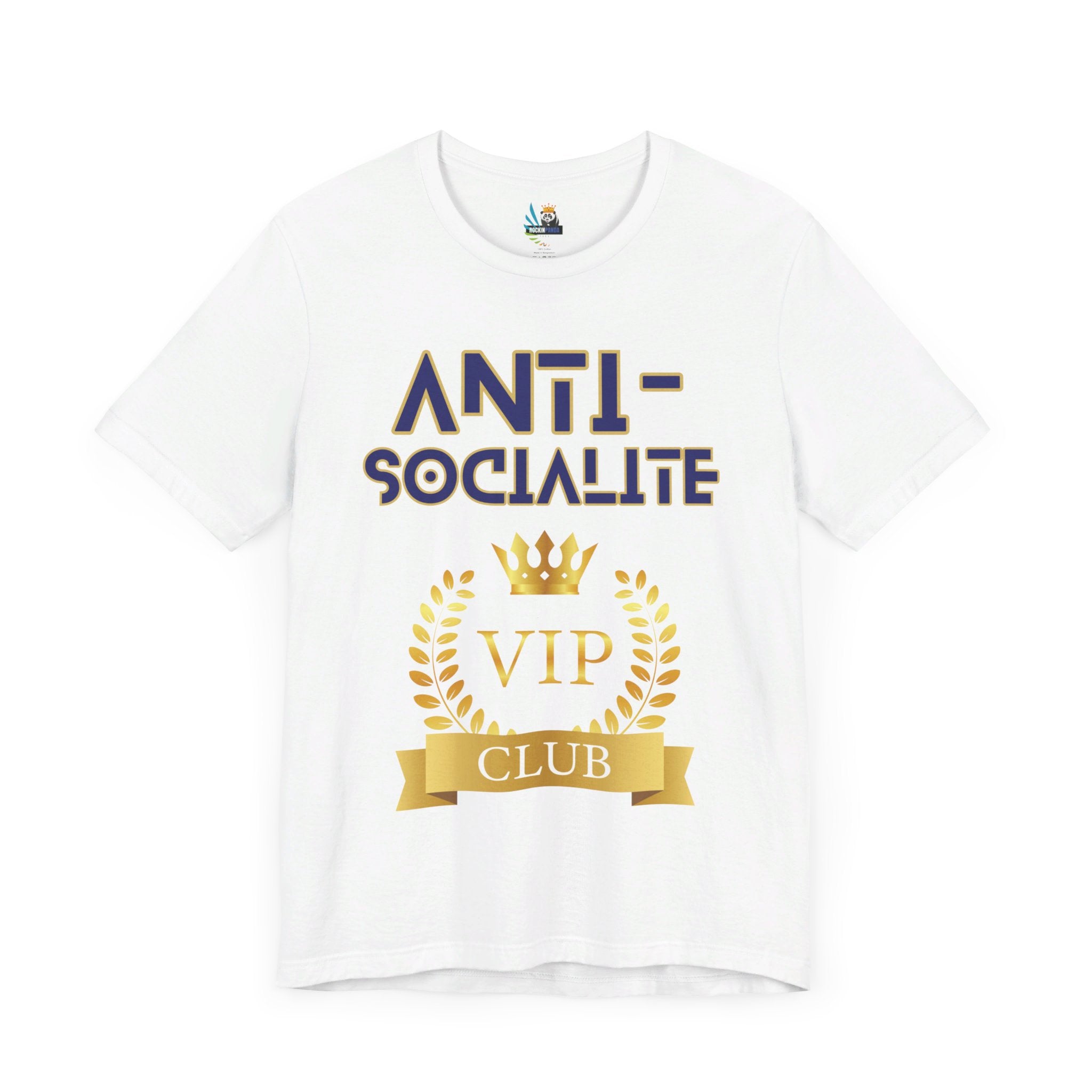 Anti-Socialite VIP Club Unisex Short Sleeve Tee