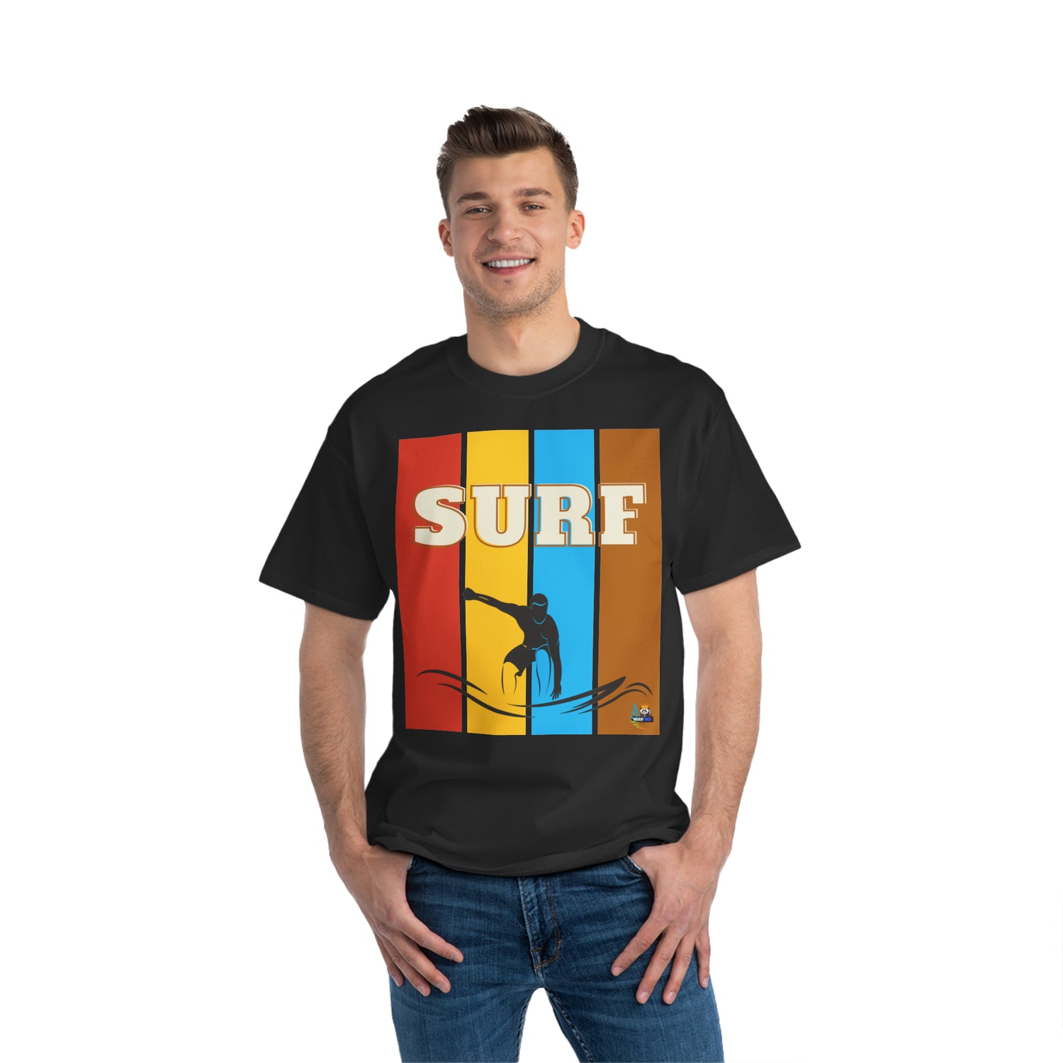 Surf is Life Camiseta pesada edición Surfer Boy