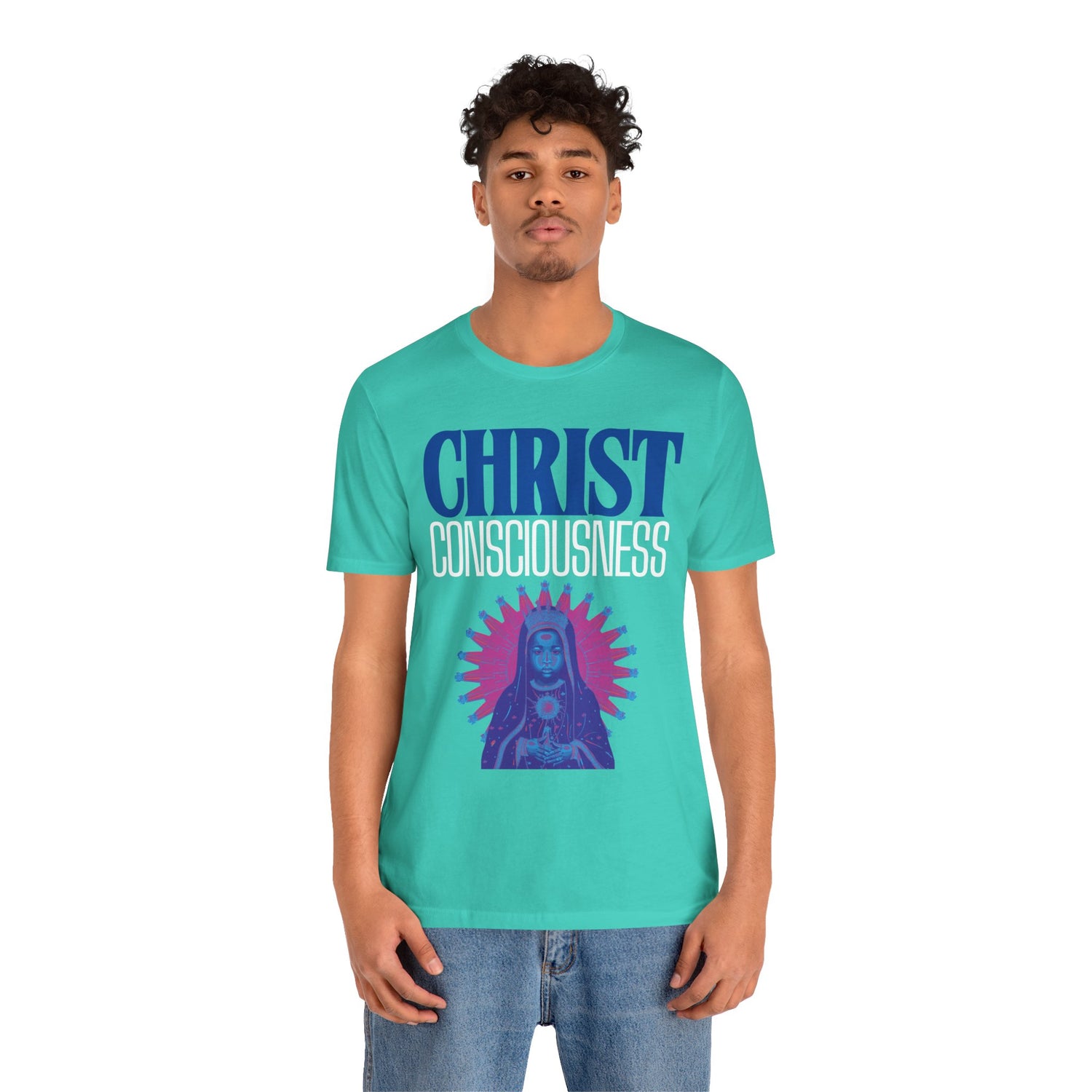 Christ Consciousness - Black Baby Jesus Short Sleeve Unisex Tee
