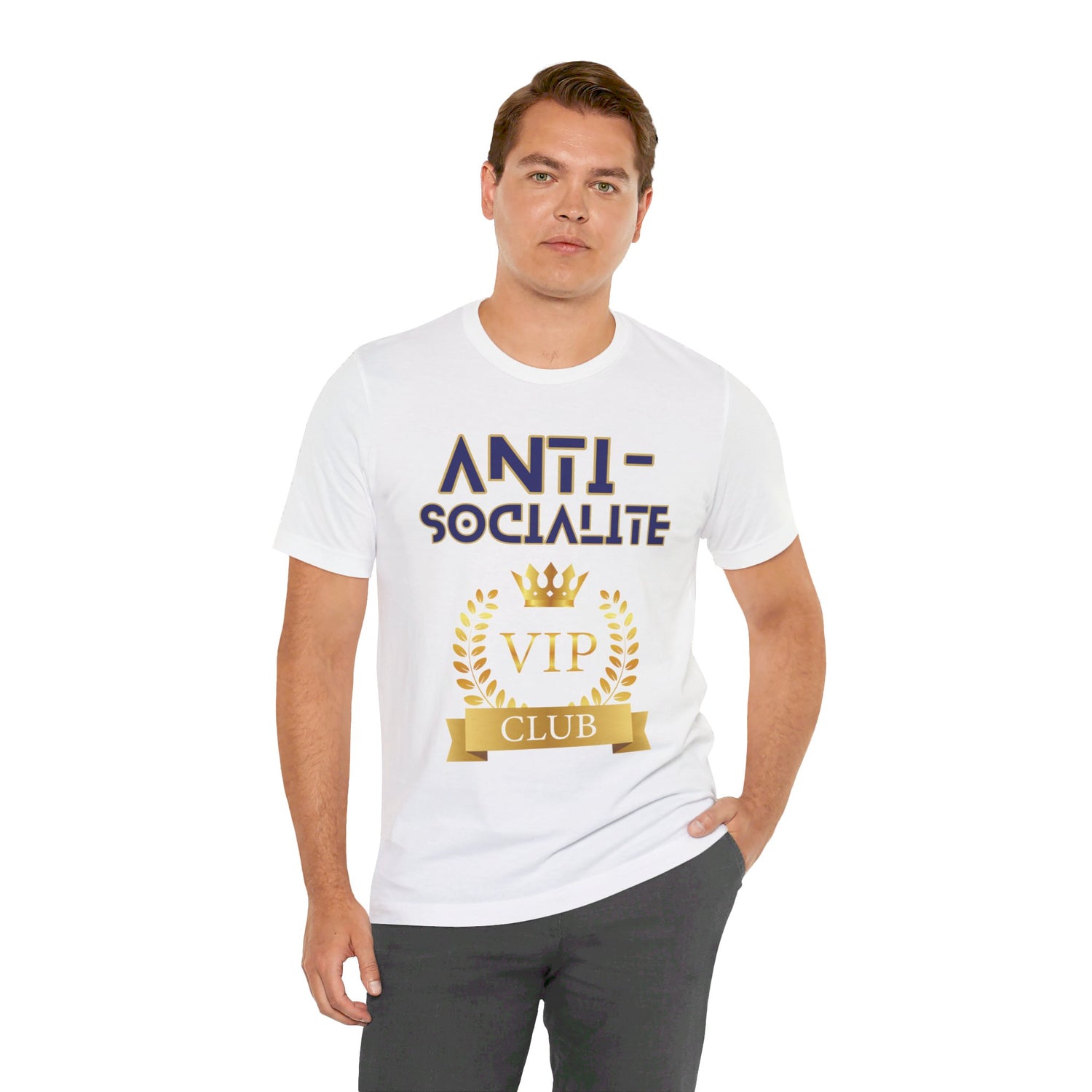 Anti-Socialite VIP Club Unisex Short Sleeve Tee