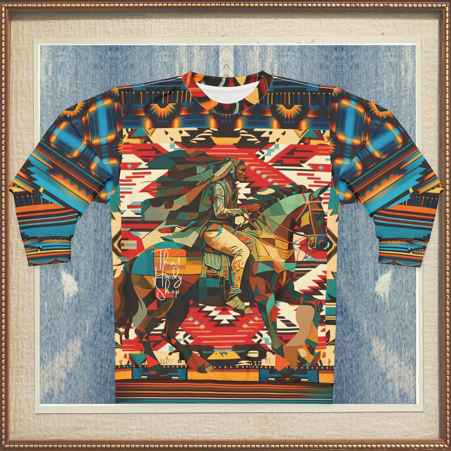 Native Son Southwest Blanket Design Unisex Sweatshirt