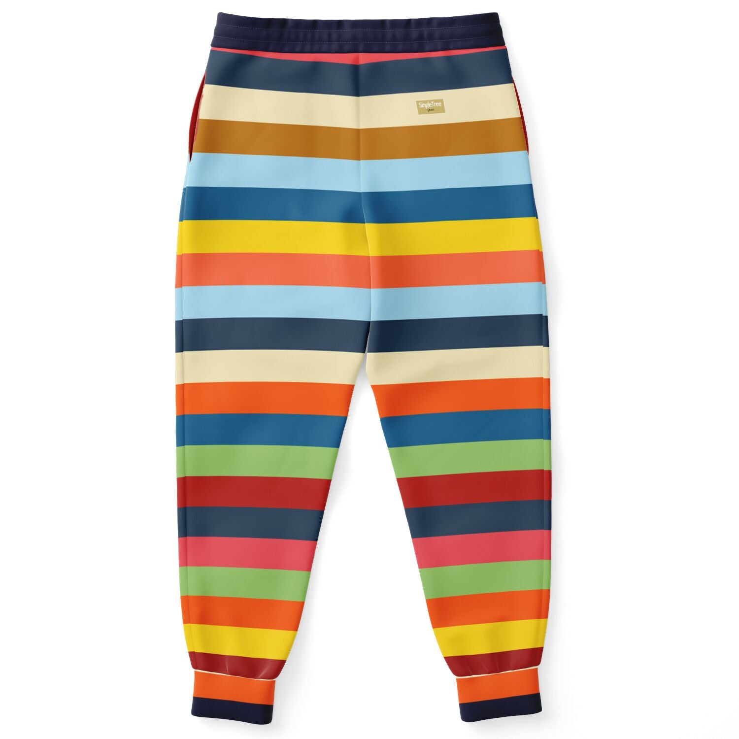 Joggers Vasona Rugby Stripe de poliéster ecológico 