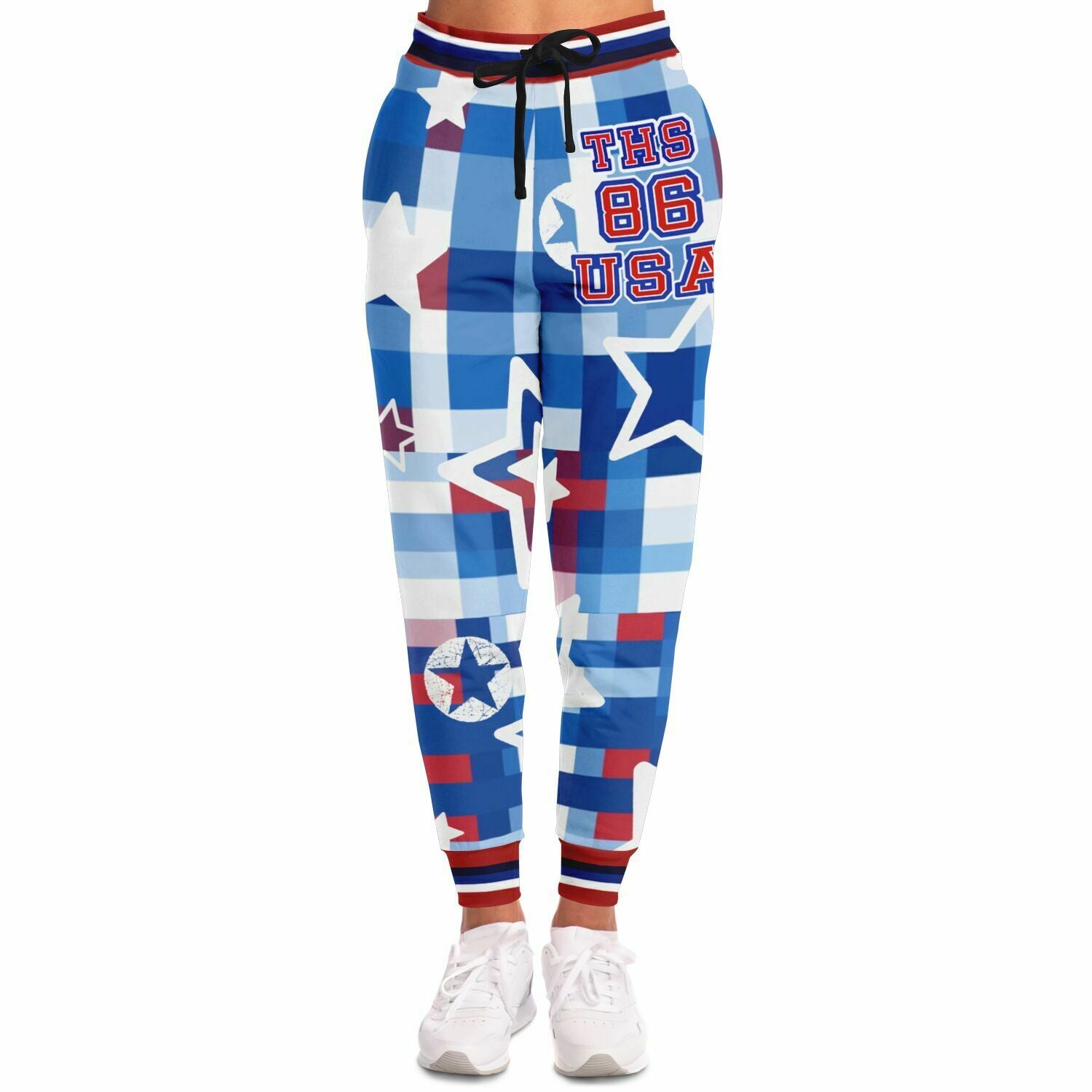 Día de la Independencia Starstruck 86 USA Eco-Poly Joggers unisex 