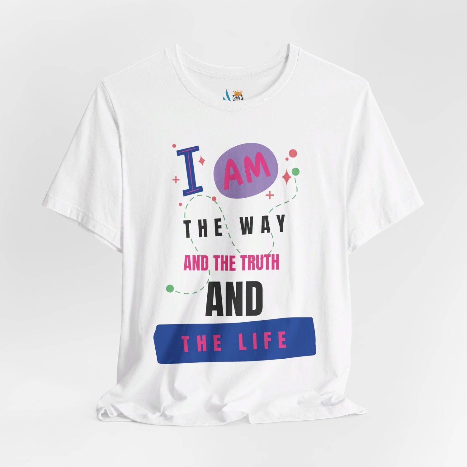 I Am the Way Faith-Based Unisex Short Sleeve Tee