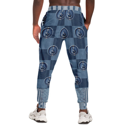 Joggers unisex de poliéster ecológico Denim Junction 