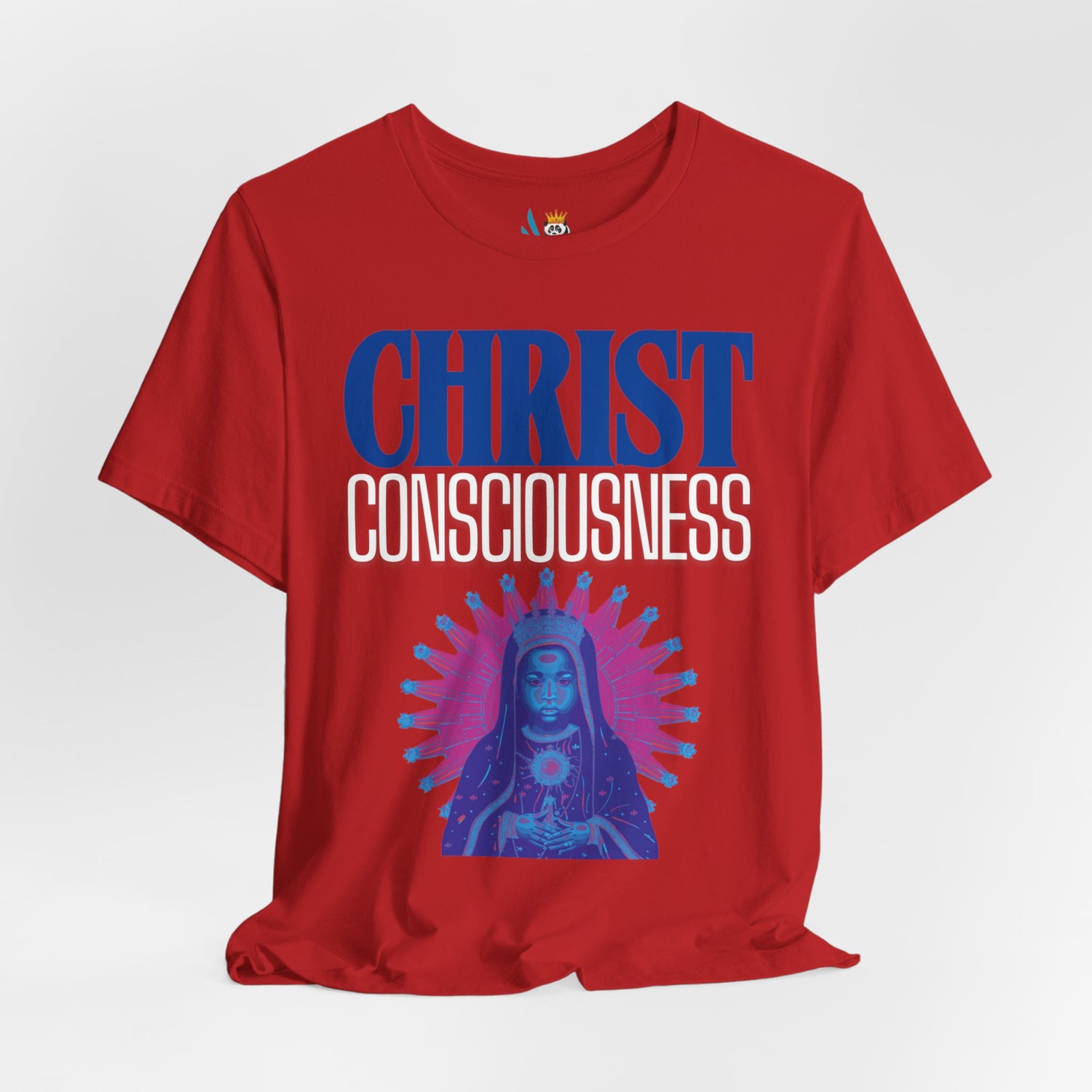 Christ Consciousness - Black Baby Jesus Unisex Short Sleeve Tee