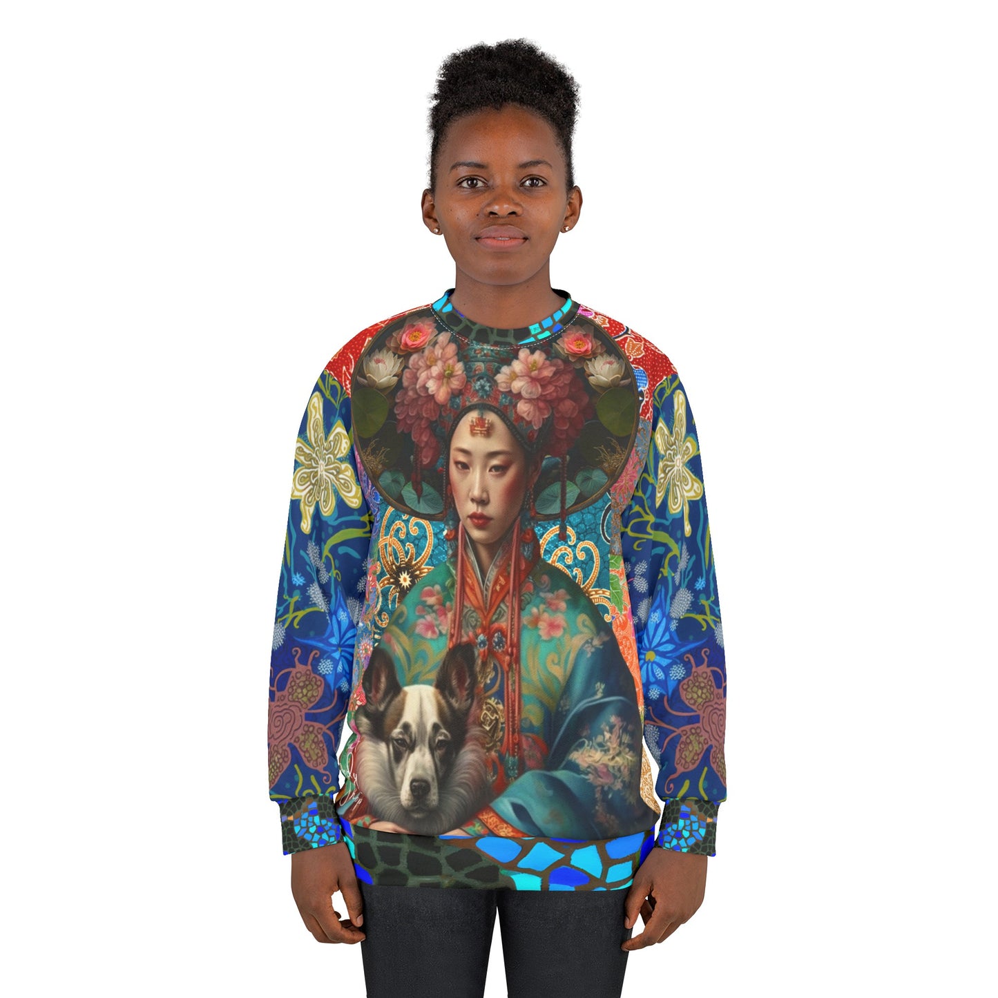 Princess Ming-Ming and Dog Unisex Sweatshirt