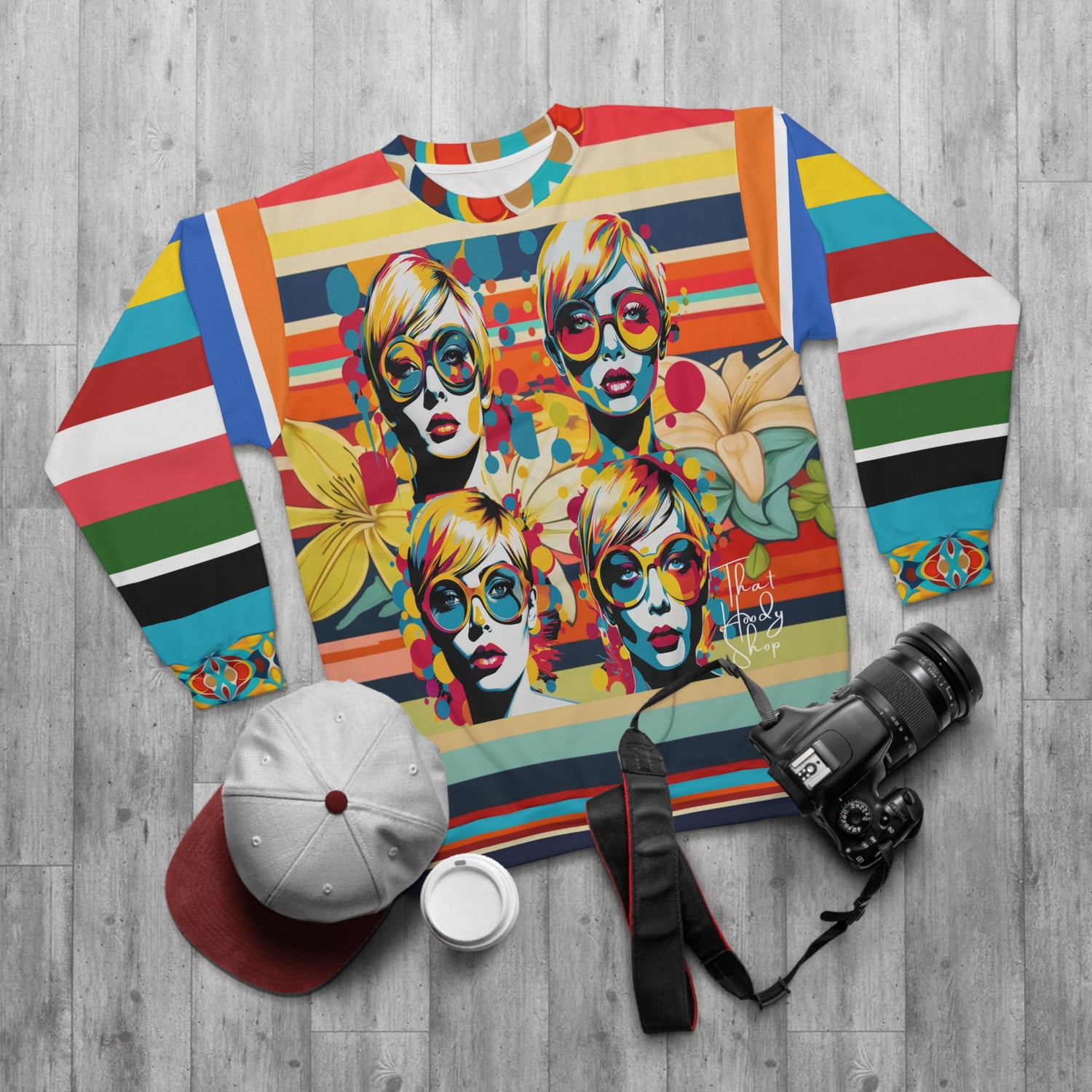 Todo el mundo es un payaso Pop Art Sudadera unisex