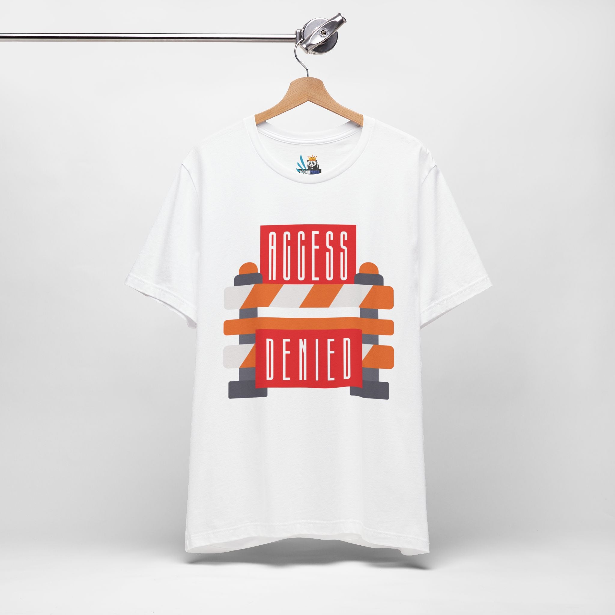 Access Denied - Road Closure Unisex Short Sleeve Tee