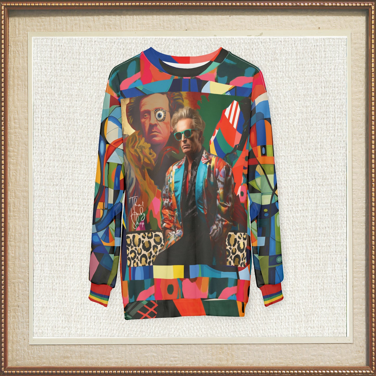 Iconic Male - Balthazar Abstract Art Unisex Sweatshirt