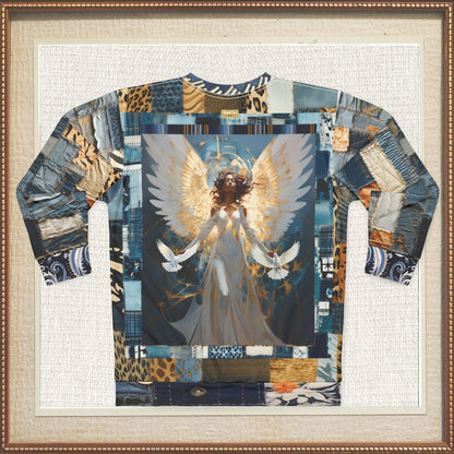 Wild Angel Animal Print Unisex Sweatshirt (Gold Label)