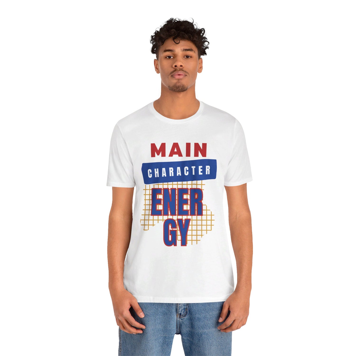 Main Character Energy Unisex Short Sleeve Tee