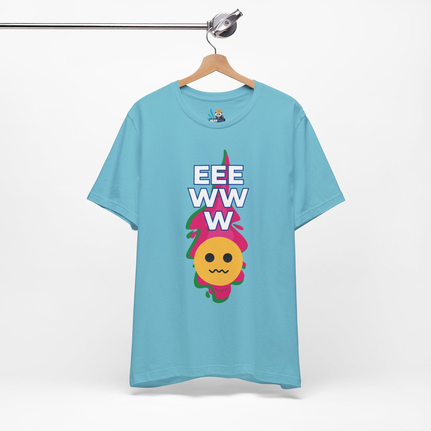 Eeewww Yuck Face Emoji Unisex Short Sleeve Tee