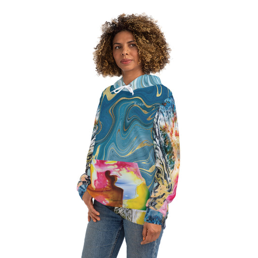 Sudadera con capucha unisex con forro polar Tide Pool