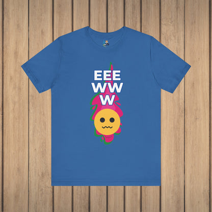 Eeewww Yuck Face Emoji Unisex Short Sleeve Tee