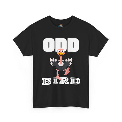 Plain Odd Bird Ostrich Heavyweight Unisex Tee