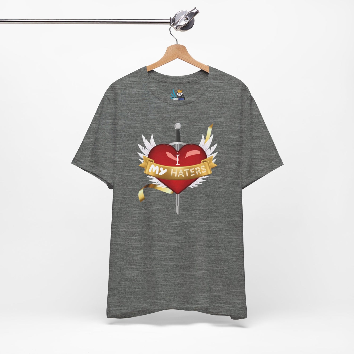 I Love My Haters Unisex Short Sleeve Tee