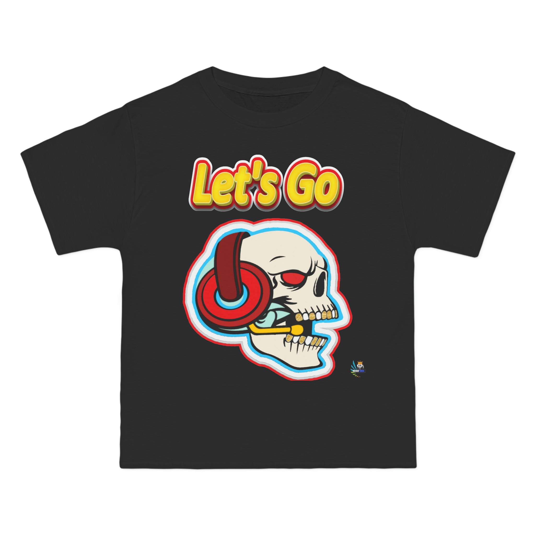 Camiseta de juego unisex de peso pesado Let&