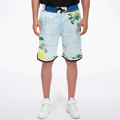 Santorini Tile Basketball Shorts