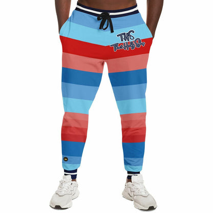 Joggers de poliéster ecológico Sunset Strip Rainbow 