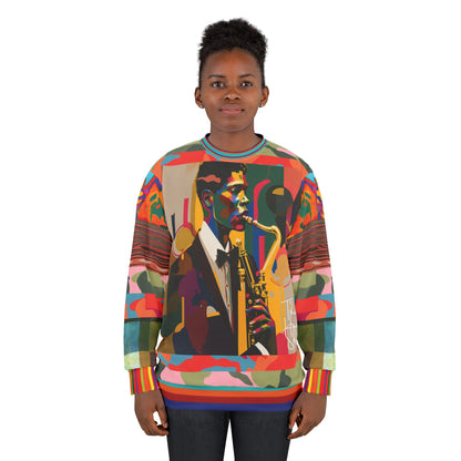 All That Jazz Pop Art Unisex Sweatshirt (Gold Label)