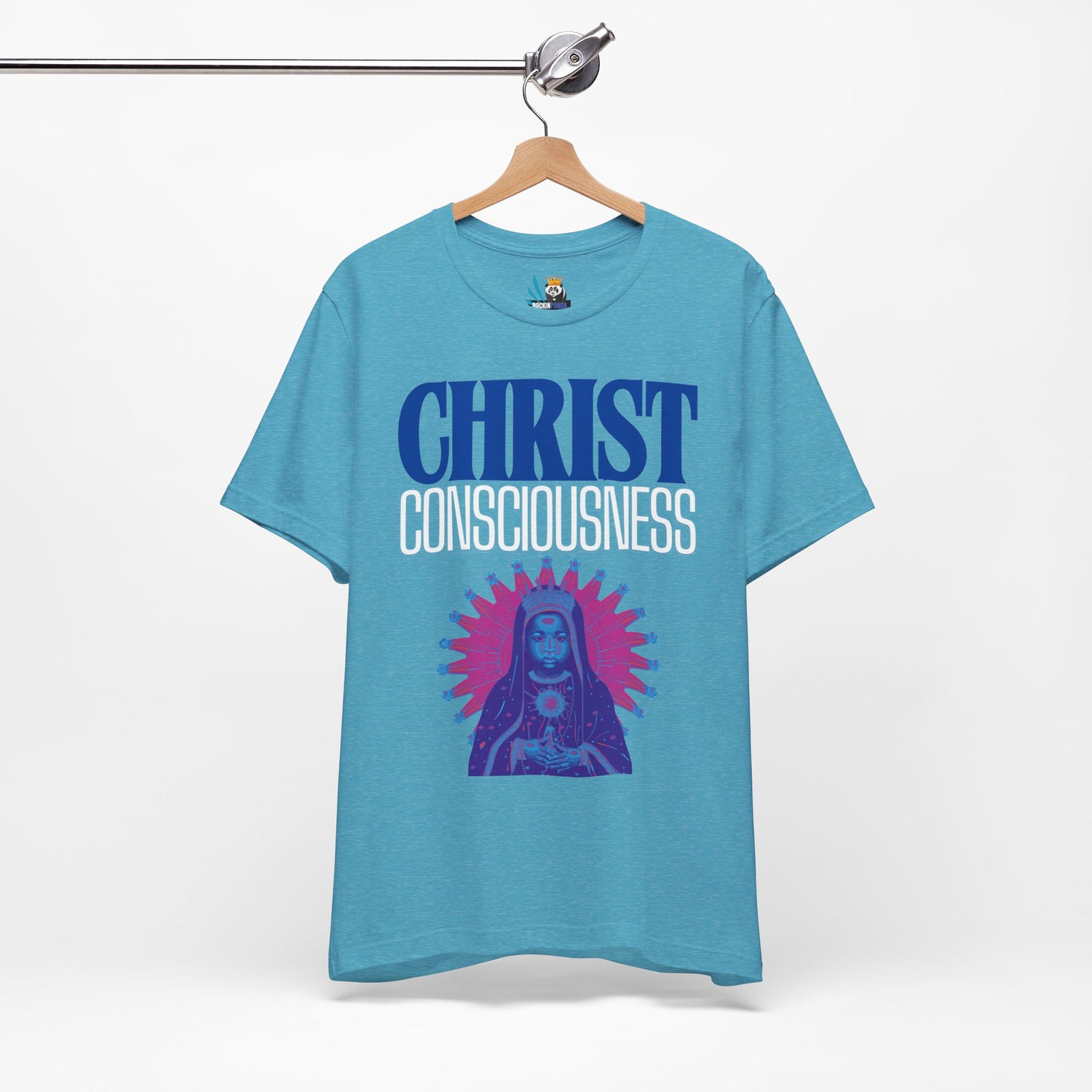 Christ Consciousness - Black Baby Jesus Unisex Short Sleeve Tee