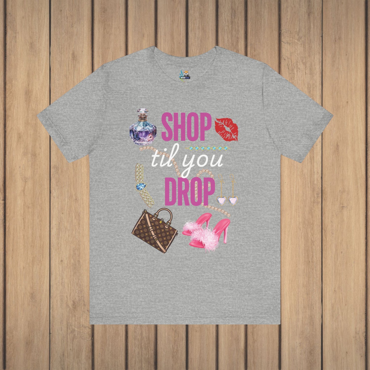 Shop Til You Drop Short Sleeve Tee