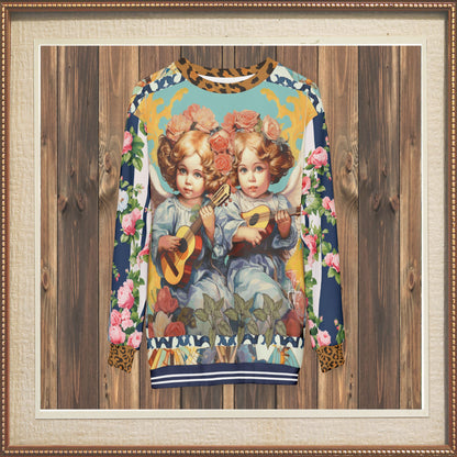 Songs of an Angel - Cherubs at Play Unisex Sweatshirt (Gold Label)