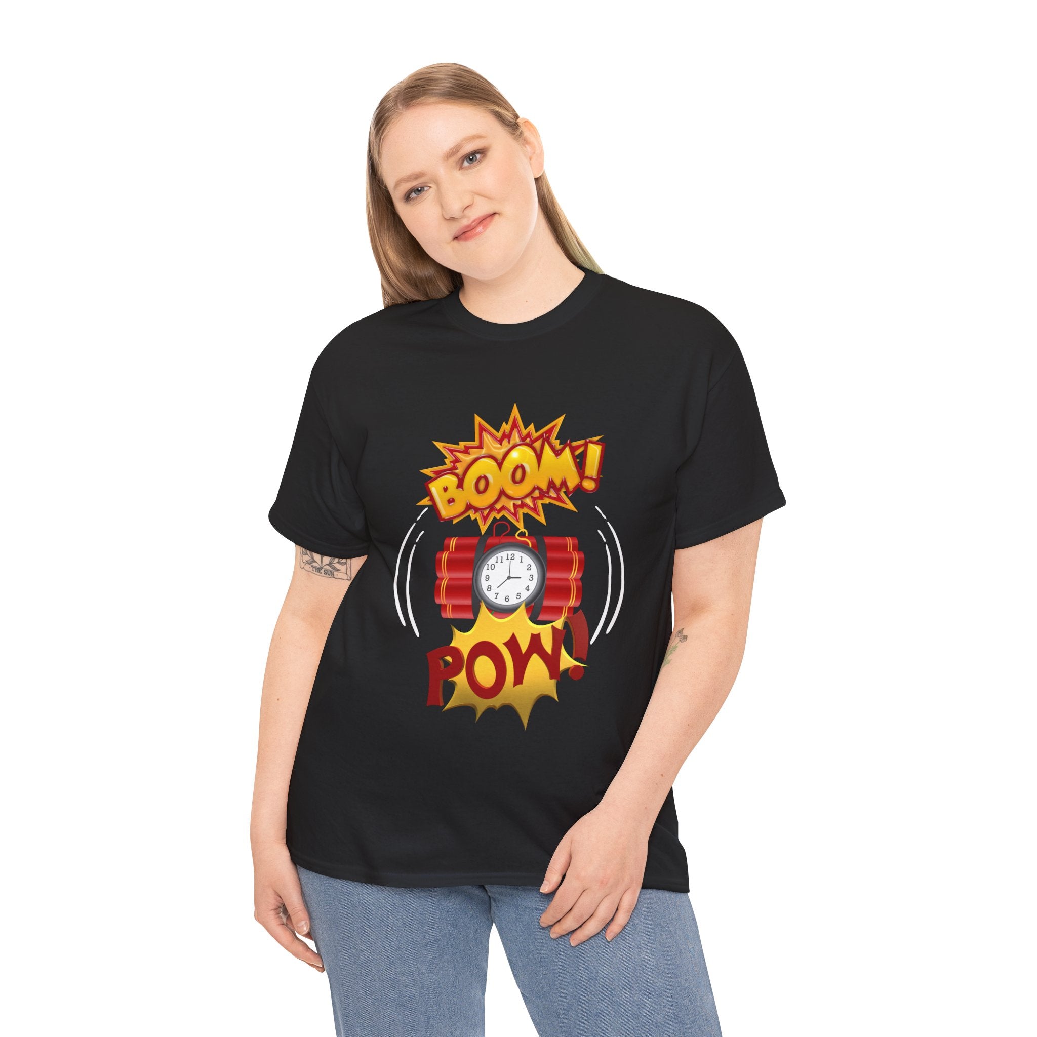 Boom Boom POW Heavyweight Unisex Tee