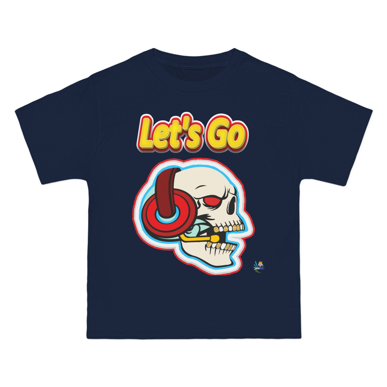 Camiseta de juego unisex de peso pesado Let&