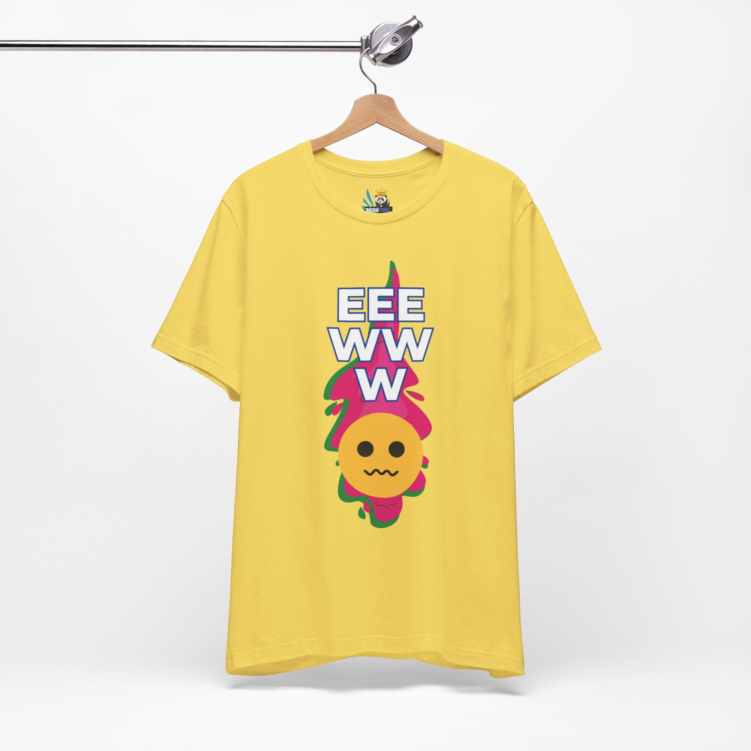 Eeewww Yuck Face Emoji Unisex Short Sleeve Tee