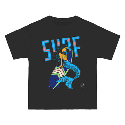 Surf Mermaid Style Unisex Heavyweight Tee