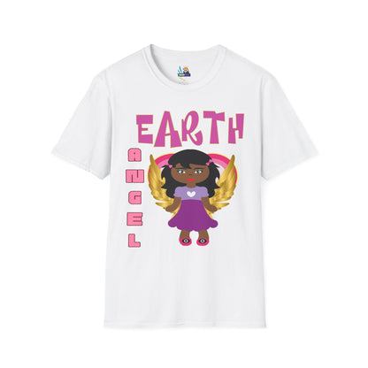 Earth Angel Black Girl Magic Unisex Softstyle T-Shirt