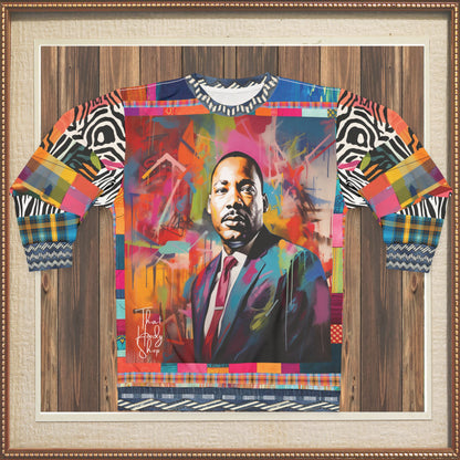 MLK Jr Dream Pop Art  Unisex Sweatshirt (Gold Label)