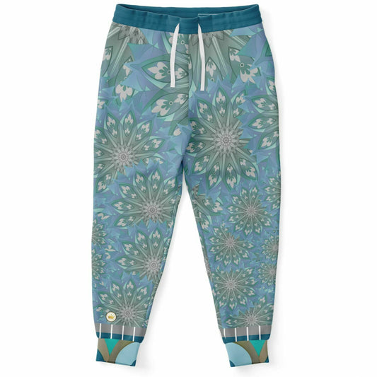 Holy Blue Starburst Eco-Poly Unisex Joggers