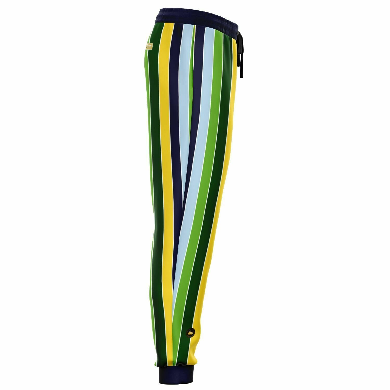 Blue Ivy Collegiate Rugby Stripe Eco-Poly Unisex Joggers