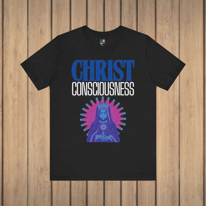 Christ Consciousness - Black Baby Jesus Unisex Short Sleeve Tee