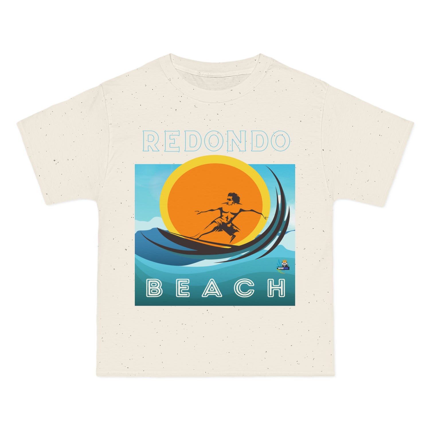 Camiseta de peso pesado Surf Redondo Beach