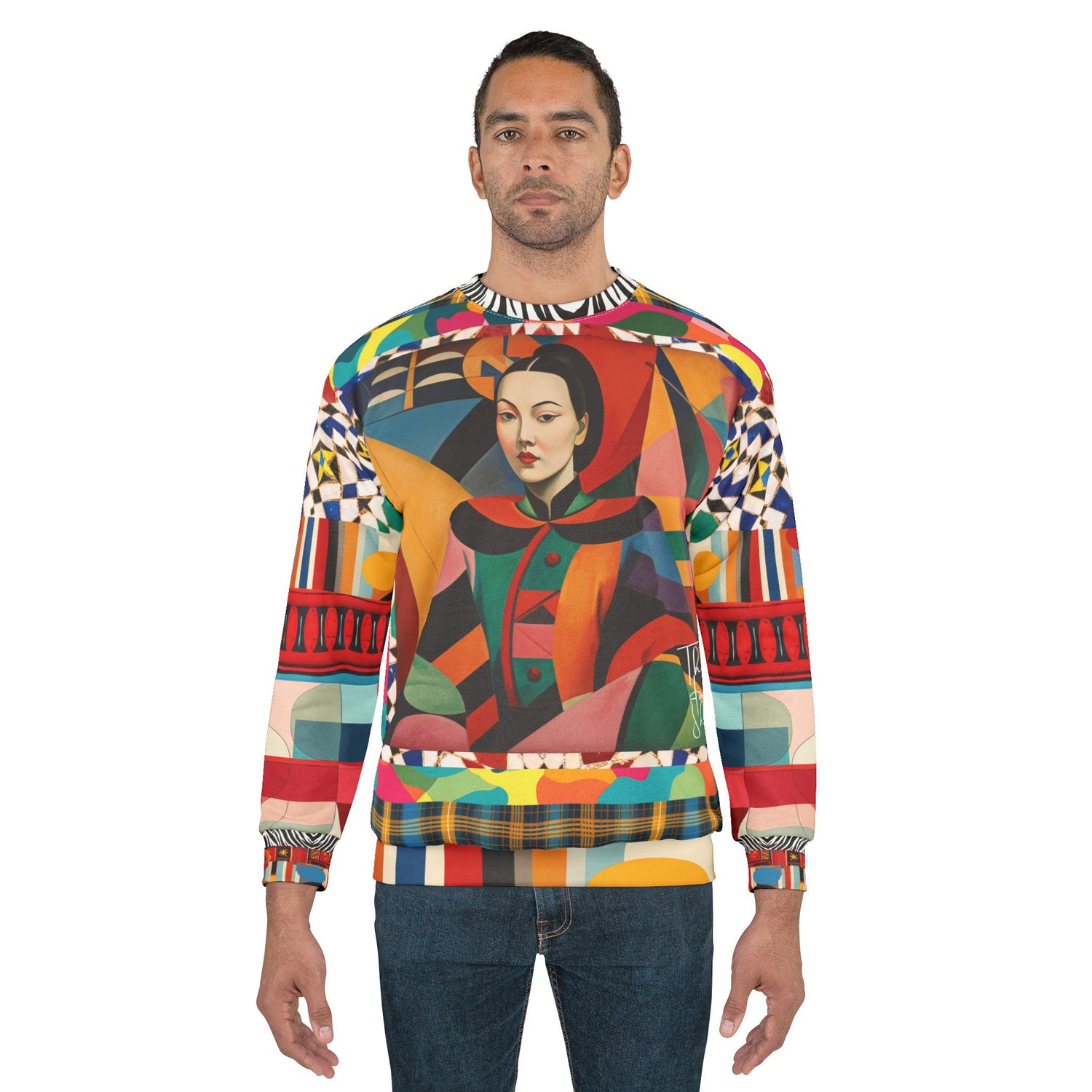 Call Me Comandante Asian Art Unisex Sweatshirt (Gold Label)