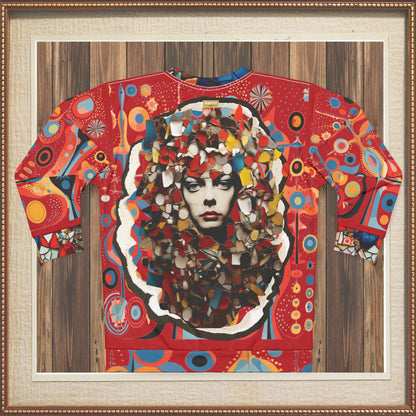 Playing in the Stratosphere Art Nouveau Unisex Sweatshirt (Gold Label)