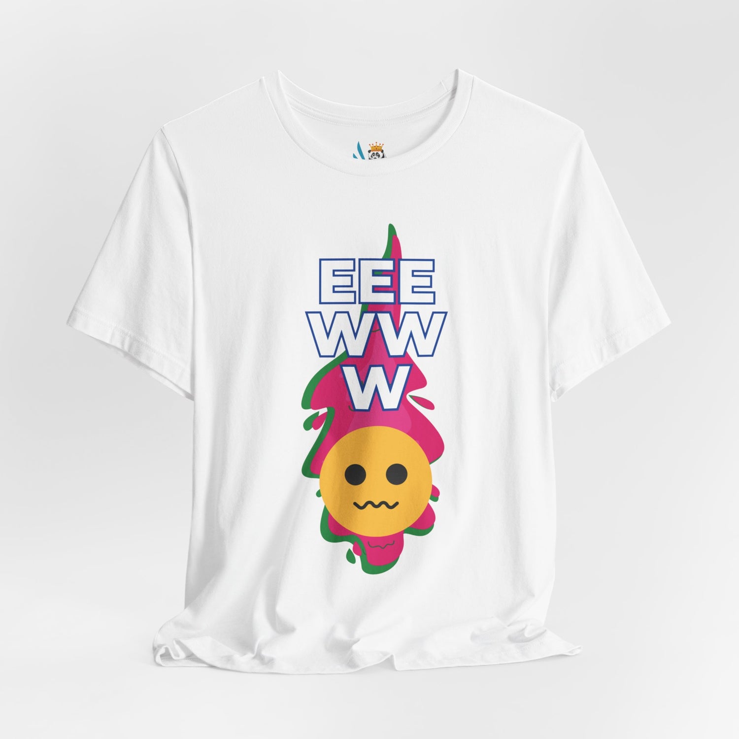 Eeewww Yuck Face Emoji Unisex Short Sleeve Tee