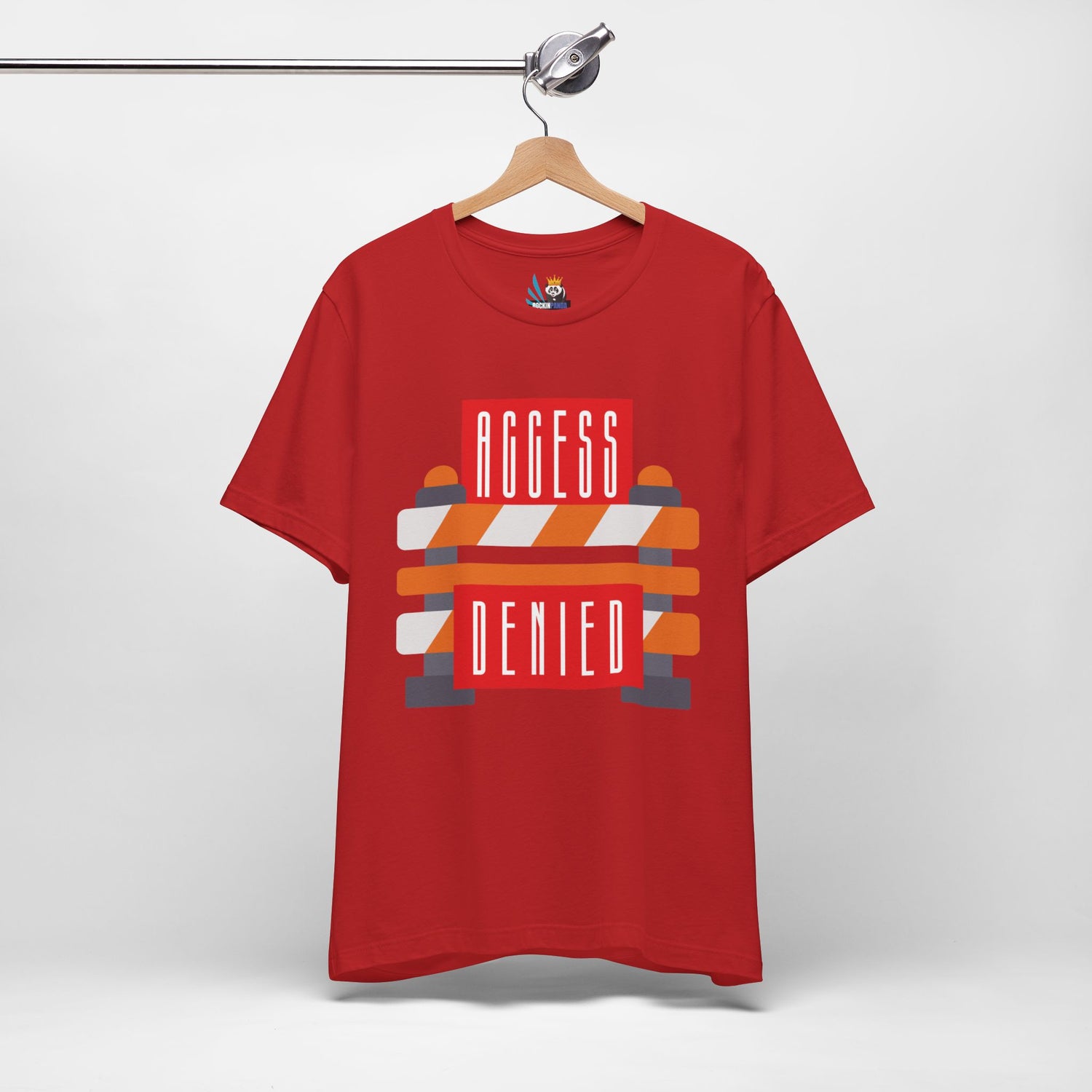 Access Denied - Road Closure Unisex Short Sleeve Tee