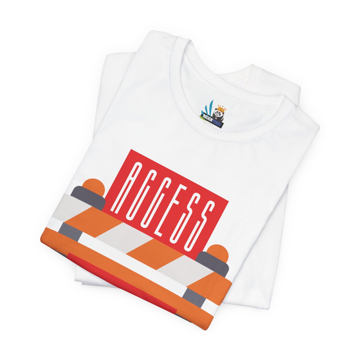 Access Denied - Road Closure Unisex Short Sleeve Tee