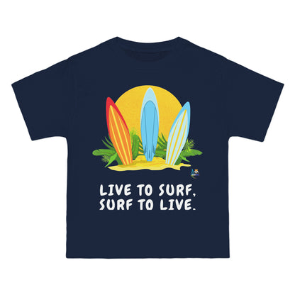 Live to Surf Unisex Heavyweight Tee