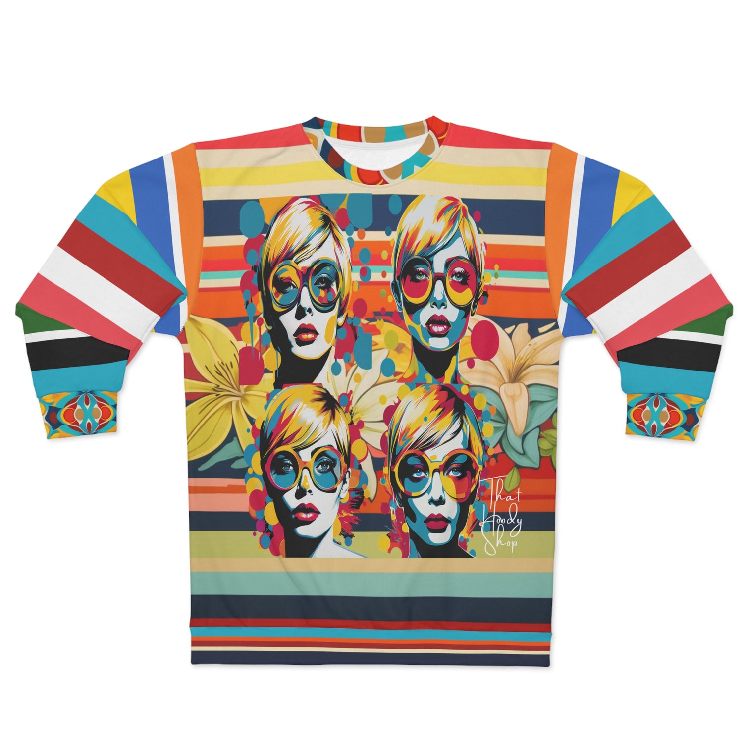 Todo el mundo es un payaso Pop Art Sudadera unisex