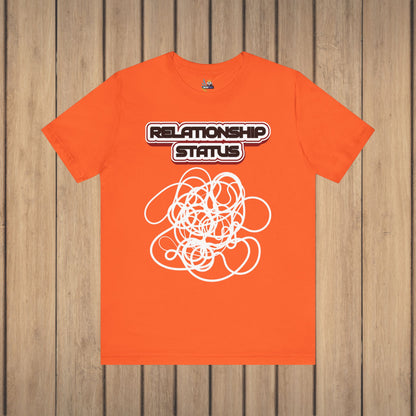 Relationship Status is Complicated Unisex Short Sleeve Tee