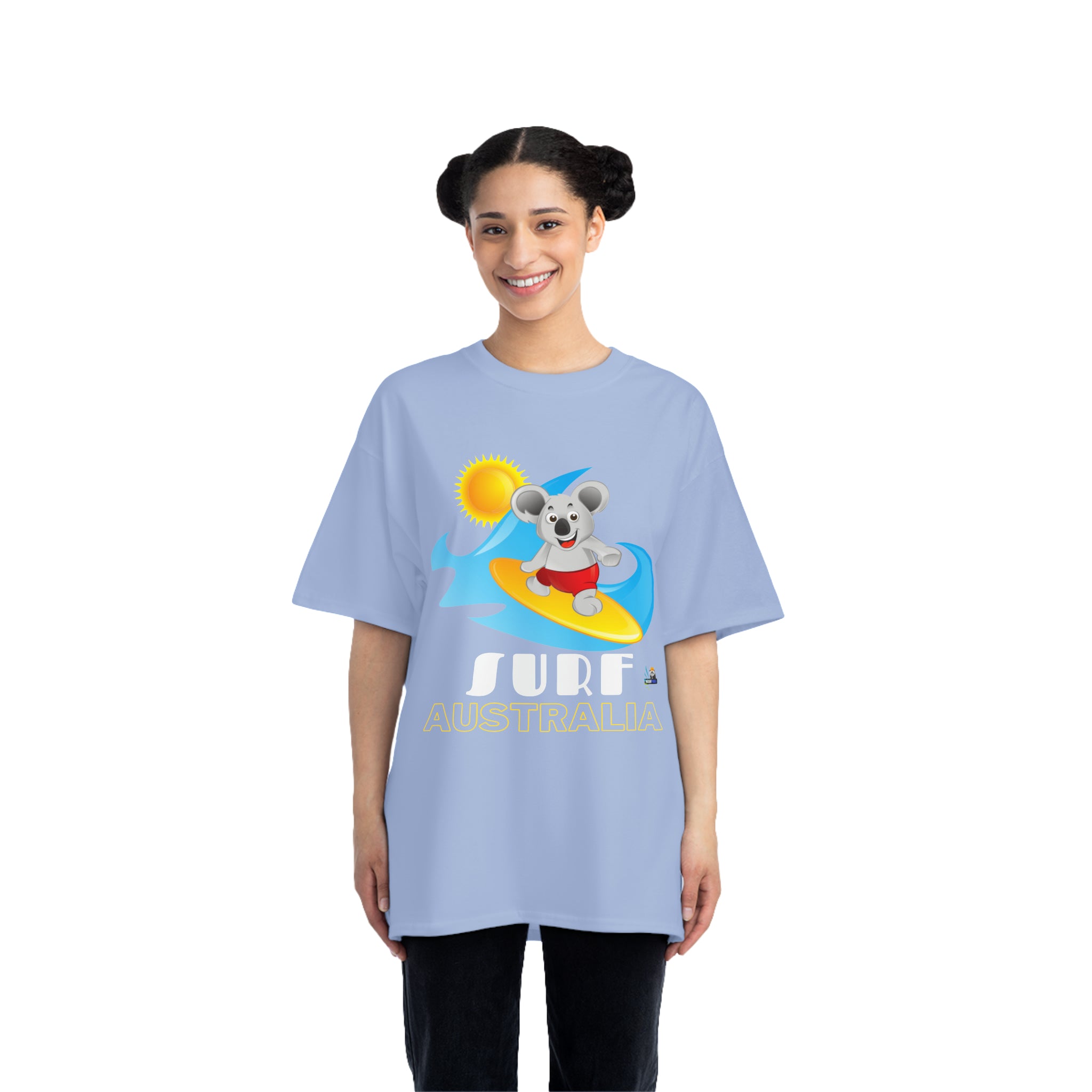 Camiseta de peso pesado con oso Koala de Surf Australia