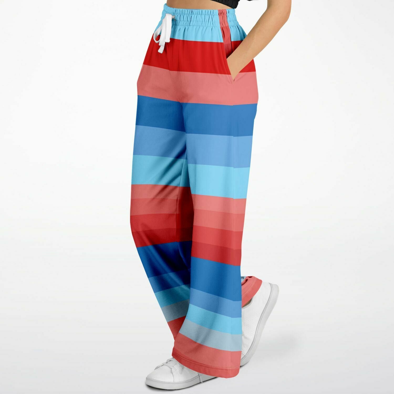 Sunset Strip Rainbow Eco-Poly Wide Leg Pants