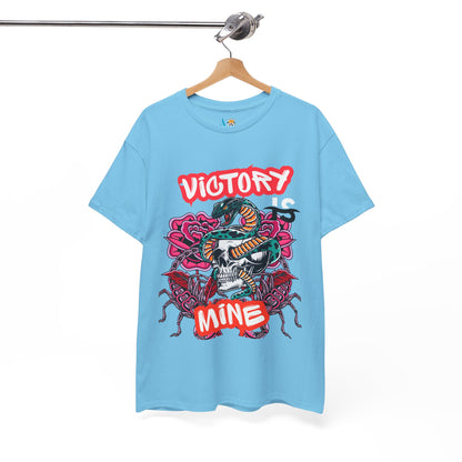 Victory is Mine - Spiritual Warrior Heavyweight Unisex Tee