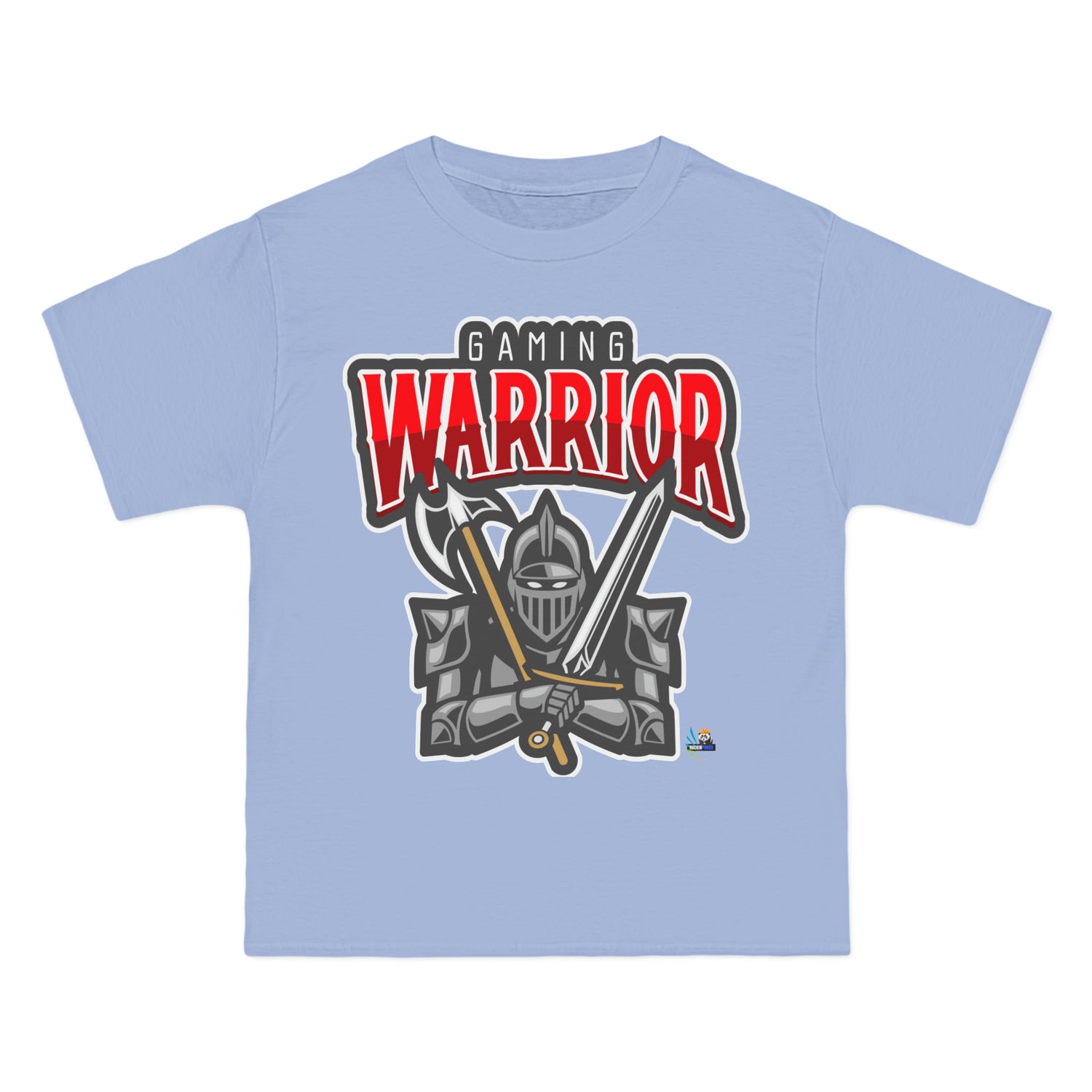 Gaming Warrior Shining Knight Heavyweight Unisex Gaming Tee